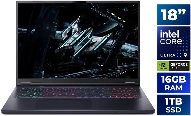Acer Predator Helios Neo 18 AI Gaming Laptop