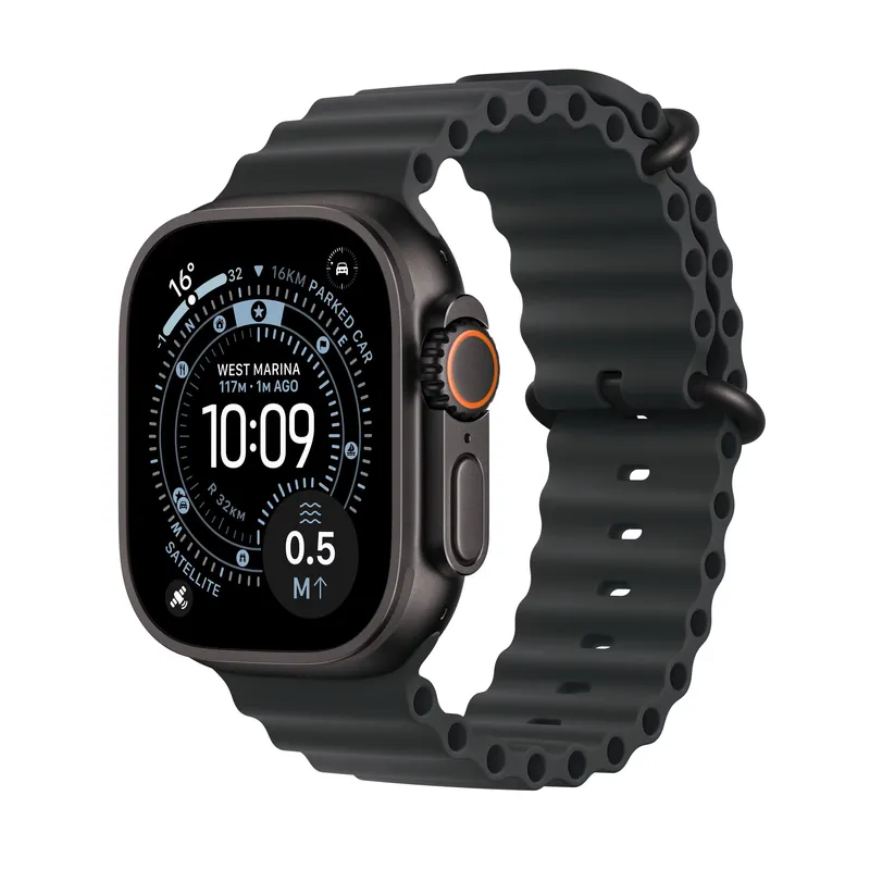 Apple Watch Ultra 3 GPS + Cellular 49mm Black Titanium Case